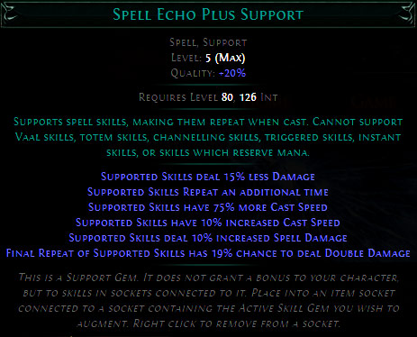 Spell Echo Plus Support