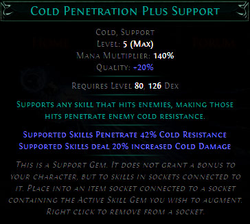 Cold Penetration Plus Support
