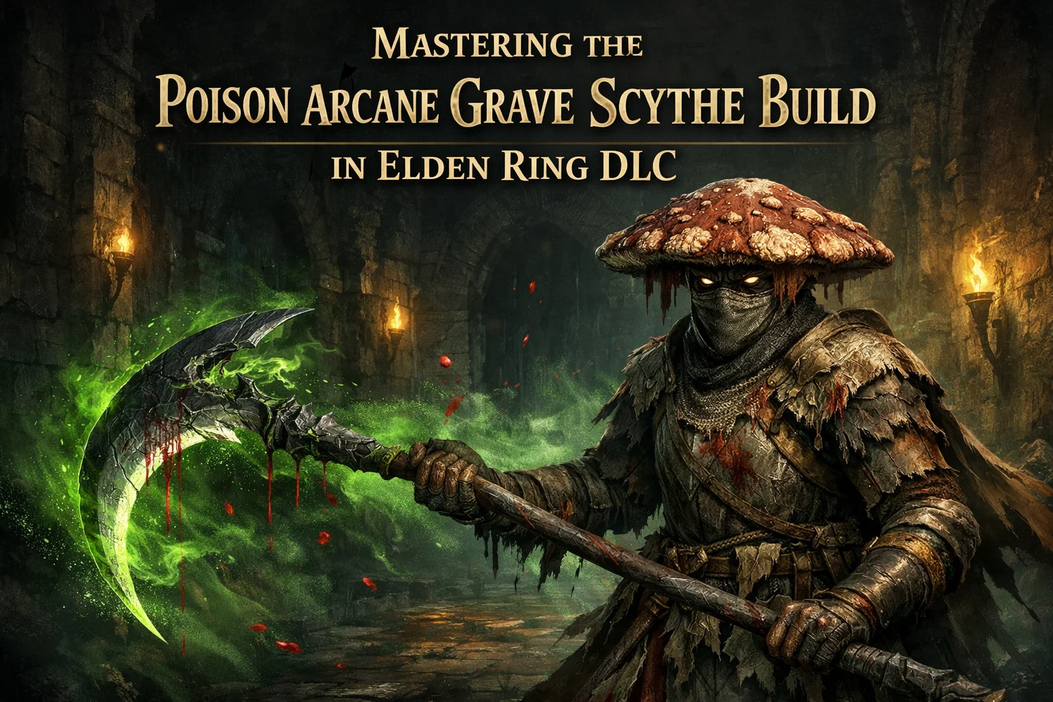 Mastering a Poison Arcane Scythe Build in Elden Ring DLC