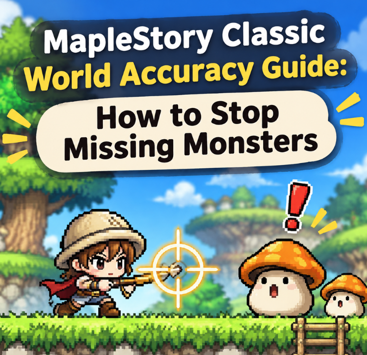 MapleStory Classic World Accuracy Guide: How to Stop Missing Monsters